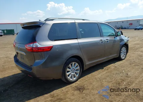 2017 Toyota Sienna Limited Premium 7 Passenger из США, поврежденный, VIN 5TDDZ3DC7HS174198